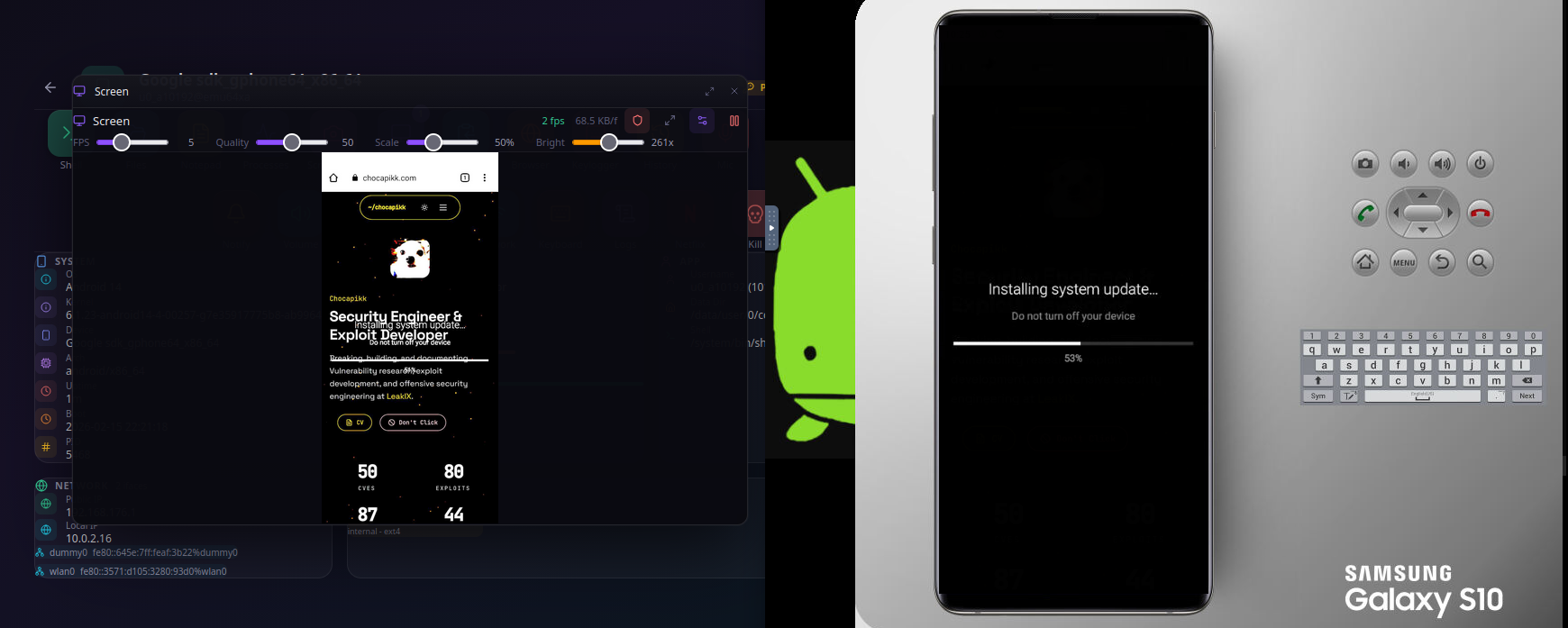 See-through overlay demonstration