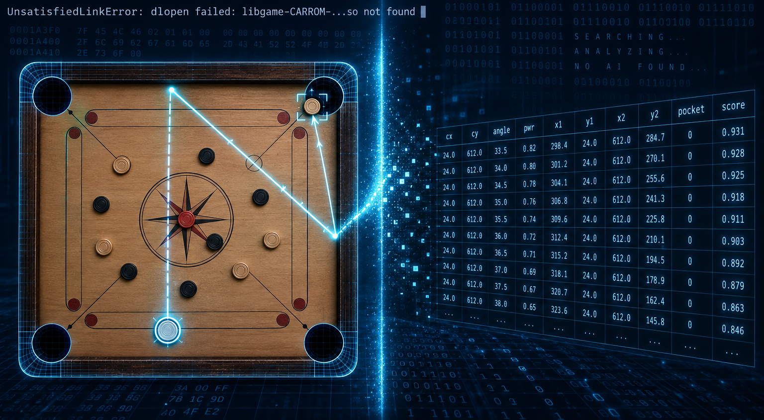 Inside BitAIM+: Reverse Engineering a Commercial Carrom Pool Cheat